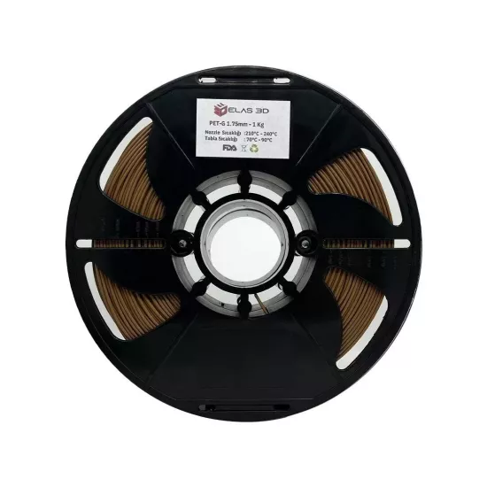 Elas Kahverengi  PET-G 1.75mm 1Kg