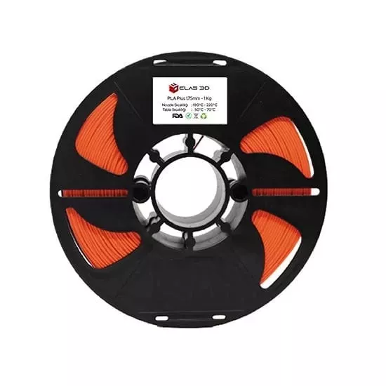 Elas 1.75mm Turuncu Pet-G  Filament 1KG