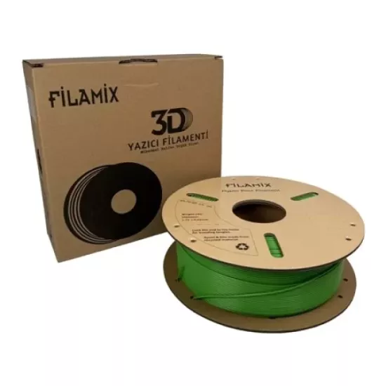 FİLAMİX  HYPER FİLAMENT PLA + (FLORASAN YEŞİLİ)