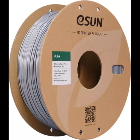 Esun PLA+ Filament Gümüş Gri