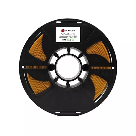 Elas 1.75mm Karamel PLA Plus Filament 1kg