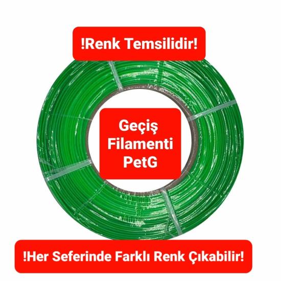 Elas 1.75mm Geçiş Filamenti Pet-G Filament 1KG Makarasız
